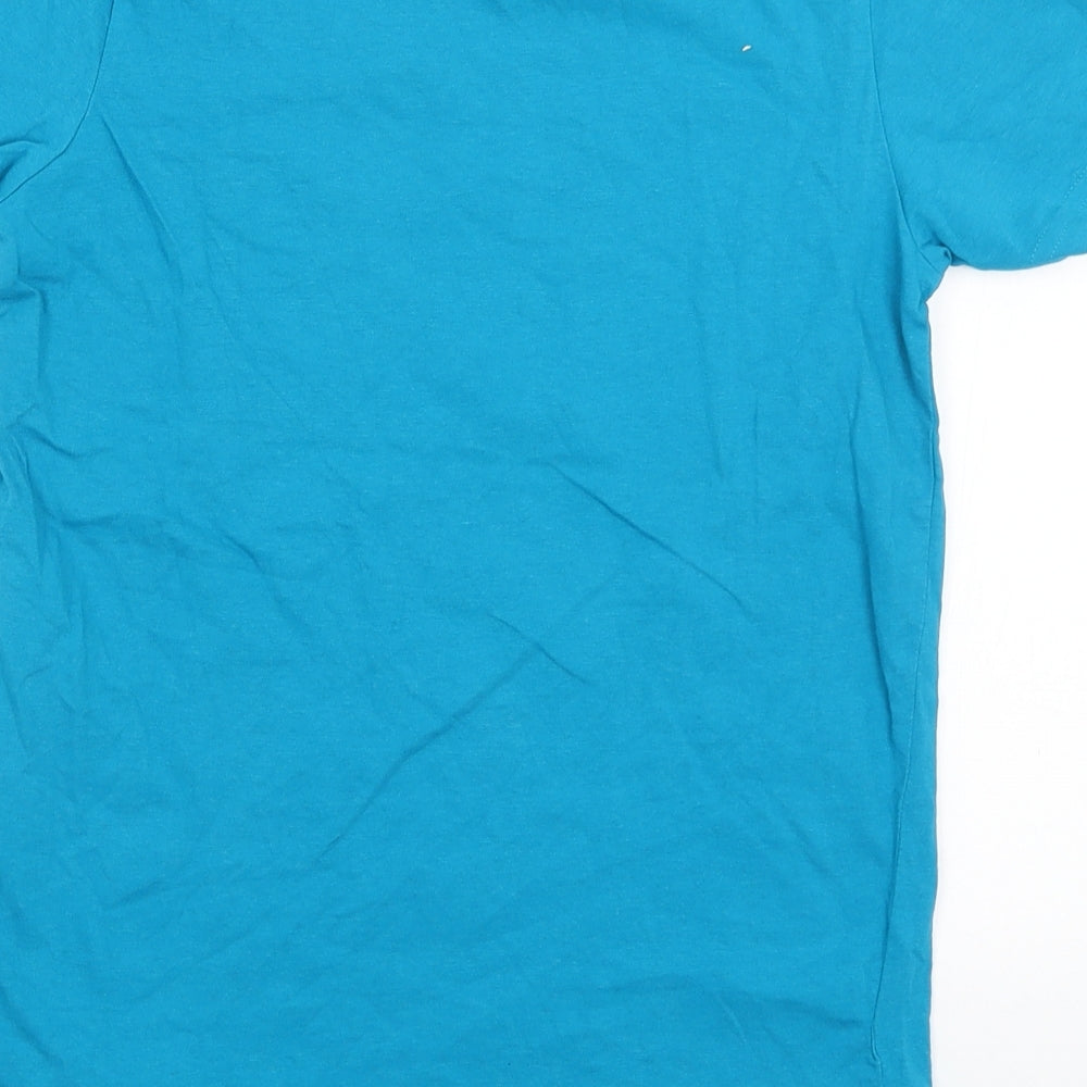 George Boys Blue   Basic T-Shirt Size 10-11 Years