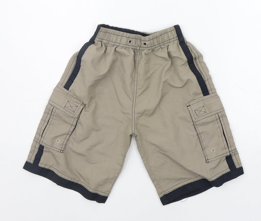 James Darby Boys Beige   Chino Shorts Size S