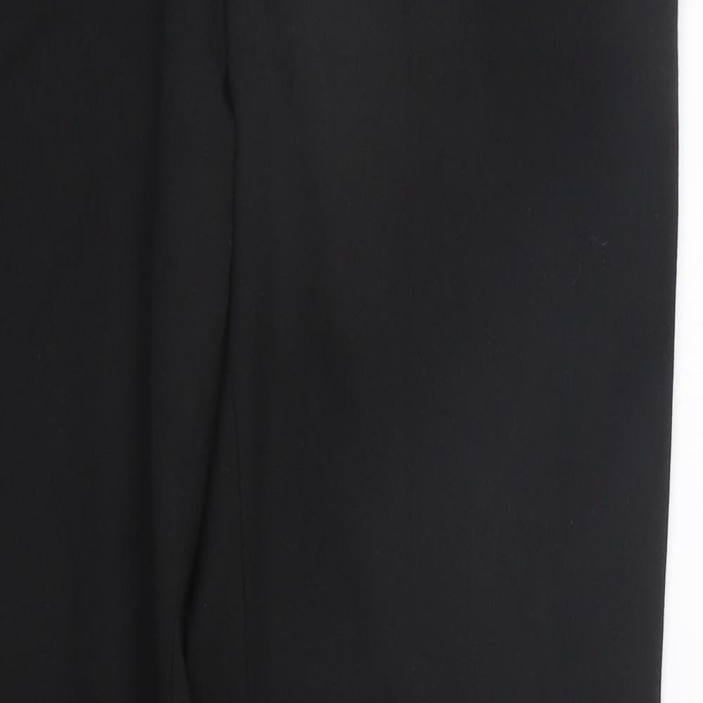 Peacocks Womens Black   Trousers  Size 32 in L32 in