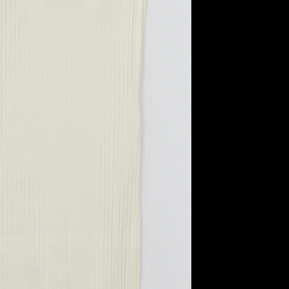 PRETTYLITTLETHING Womens White   Basic T-Shirt Size S