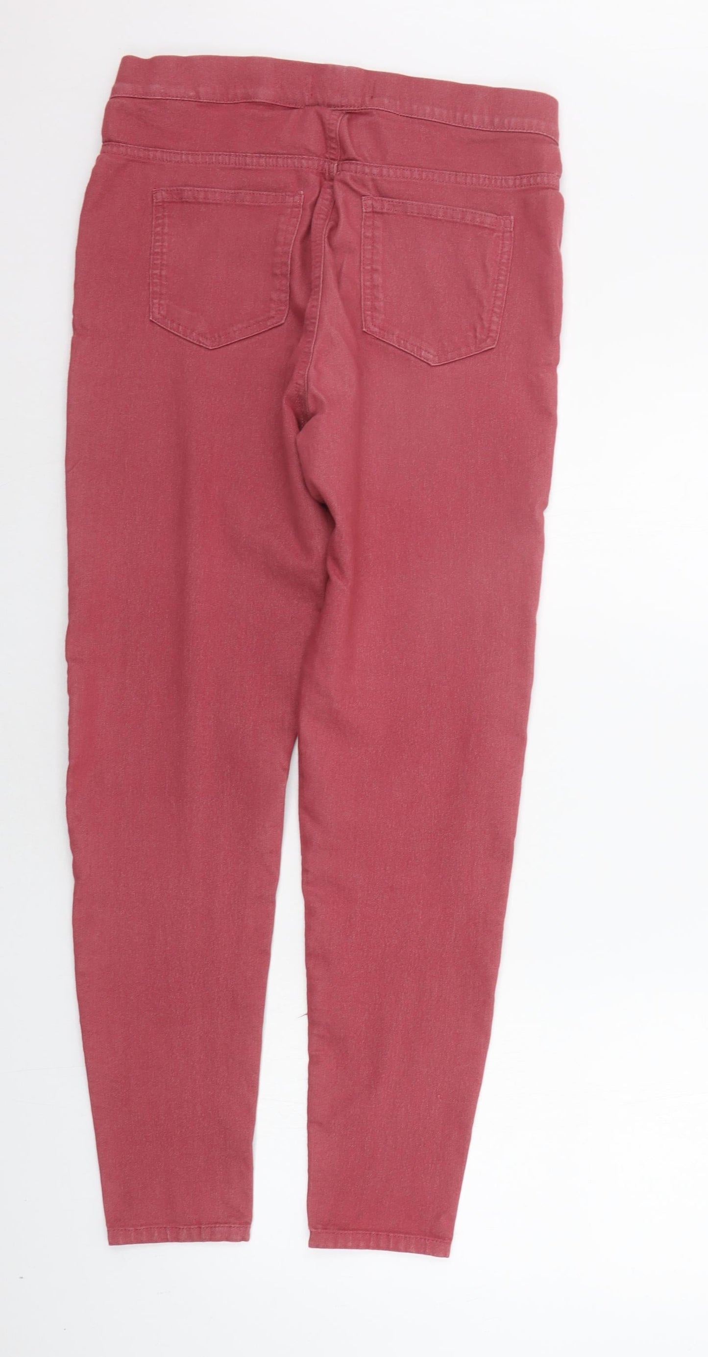 Marks and Spencer Womens Red   Jegging Leggings Size 12 L26 in