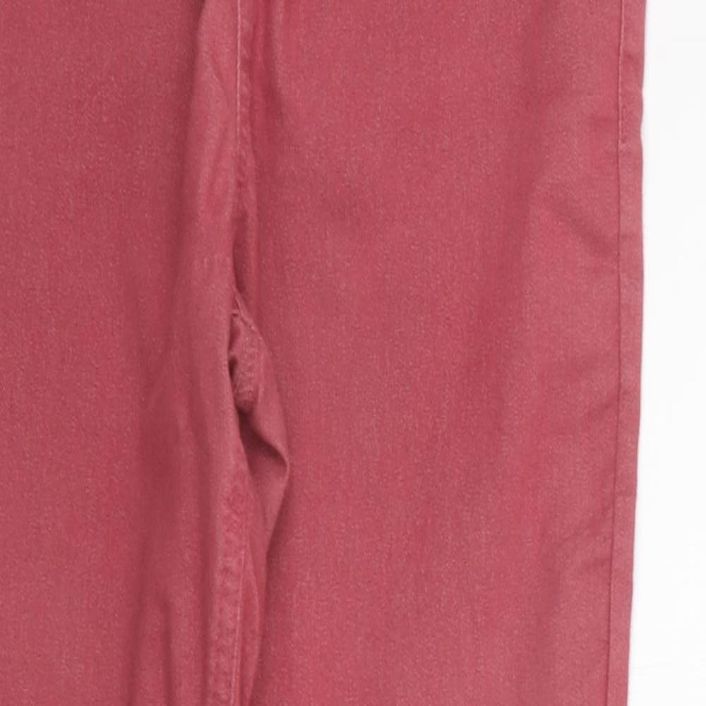 Marks and Spencer Womens Red   Jegging Leggings Size 12 L26 in