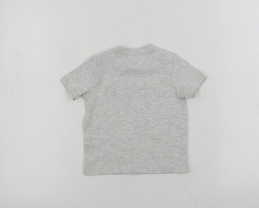 F&F  Boys Grey   Basic T-Shirt Size 12-18 Months