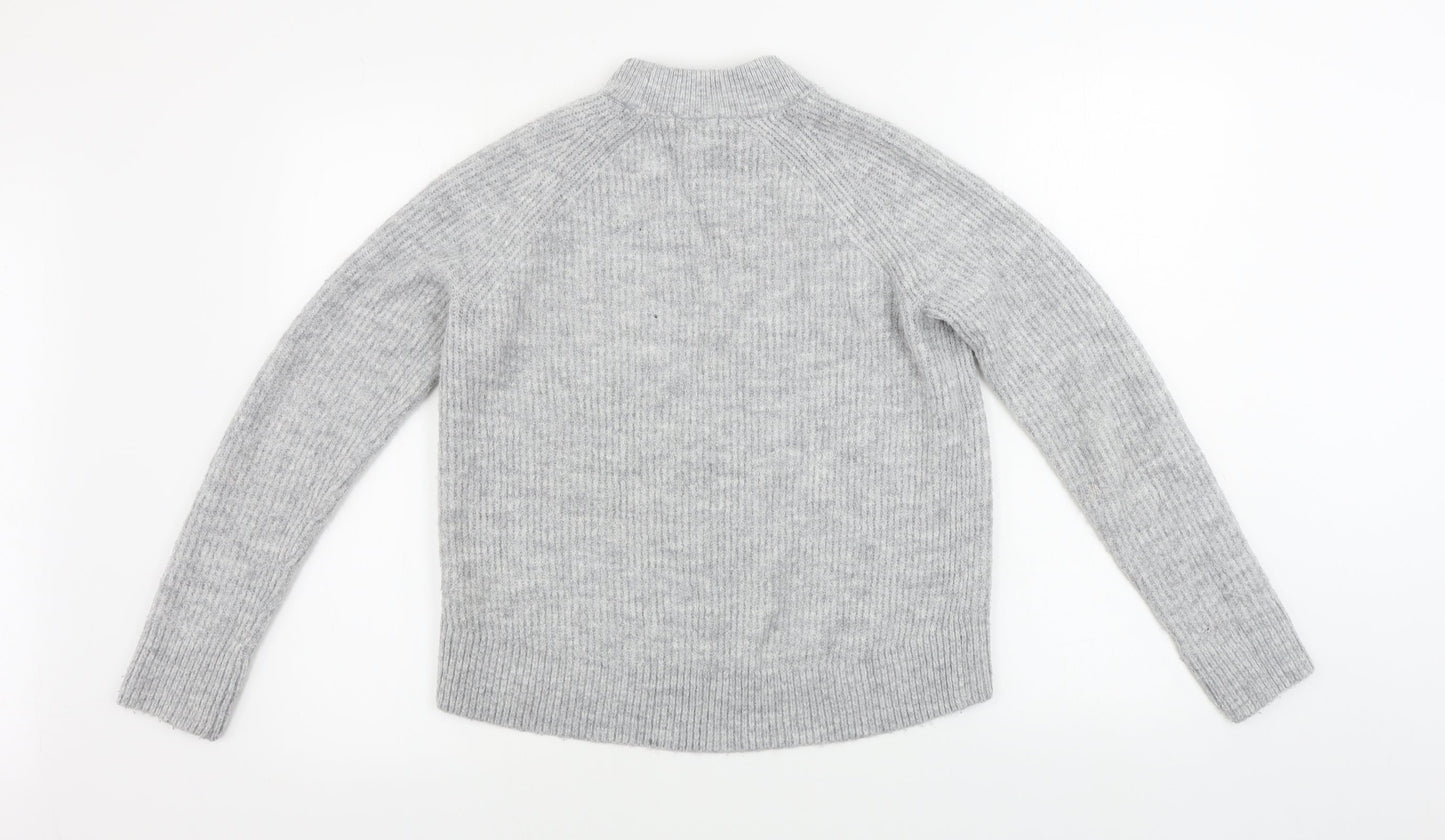 H&M  Womens Grey   Pullover Jumper Size S