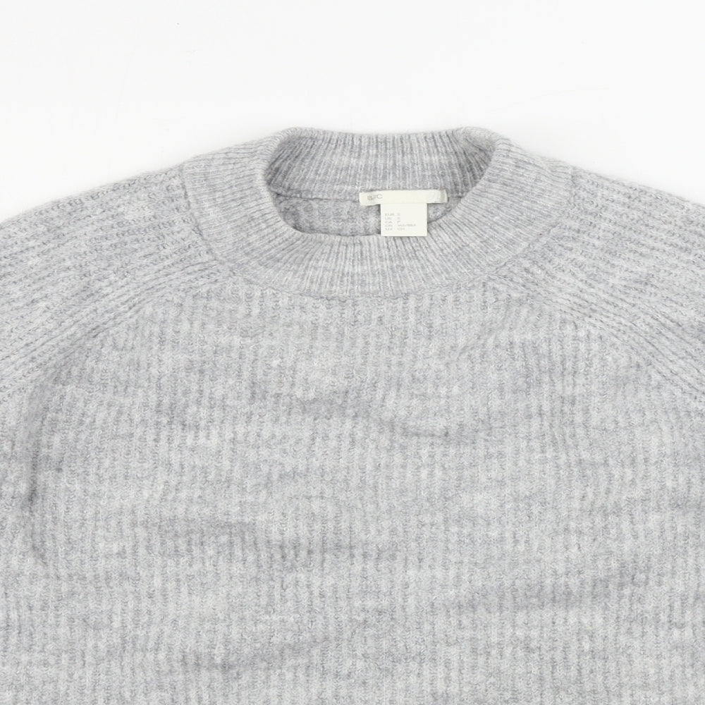 H&M  Womens Grey   Pullover Jumper Size S