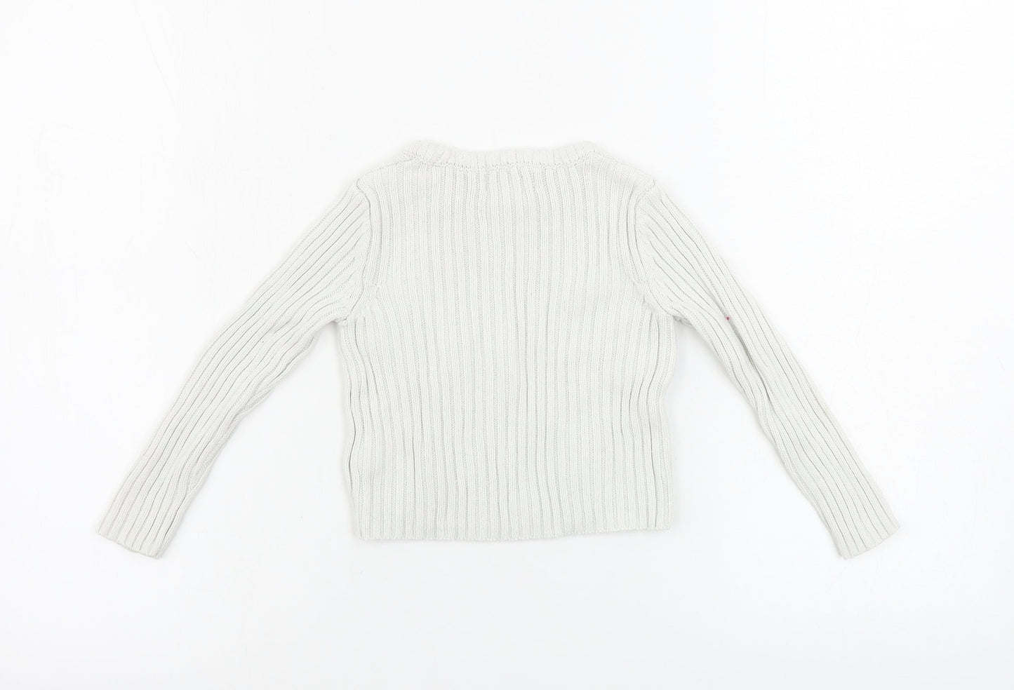 Aspen Boys White   Pullover Jumper Size 2 Years
