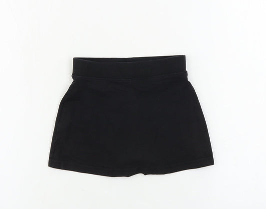 school life Girls Black   A-Line Skirt Size 5 Years