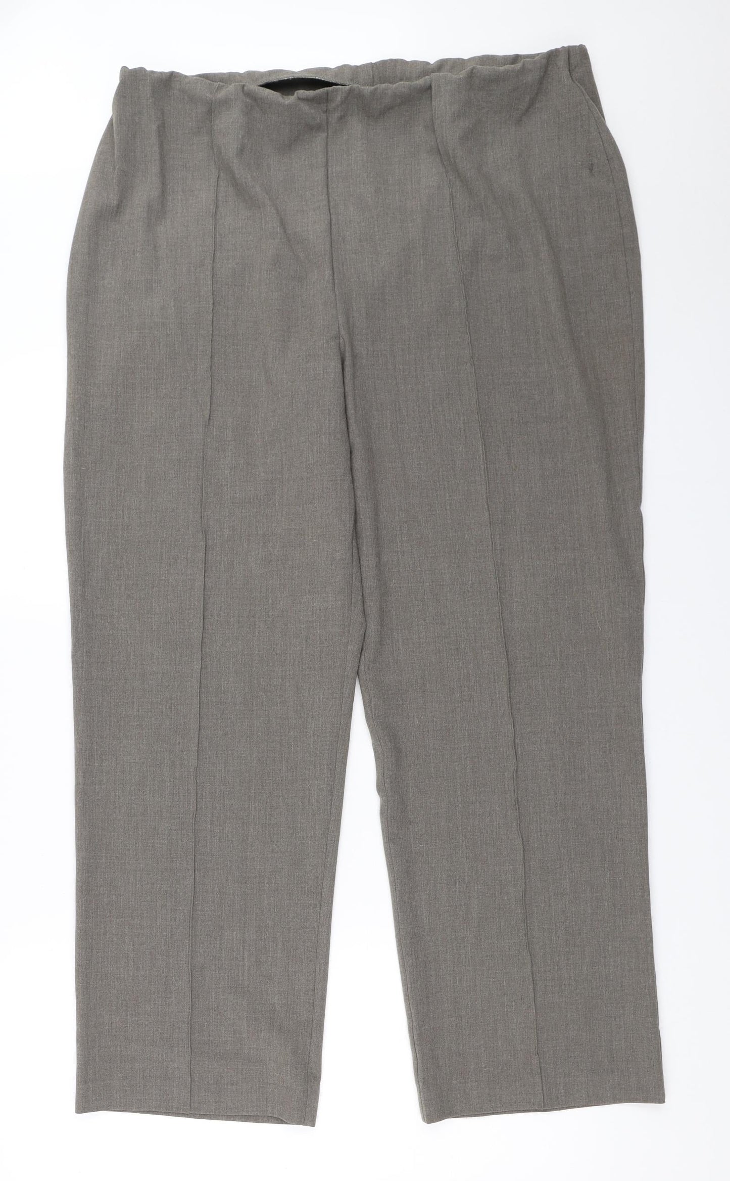 EWM Womens Grey   Trousers  Size 18 L28 in