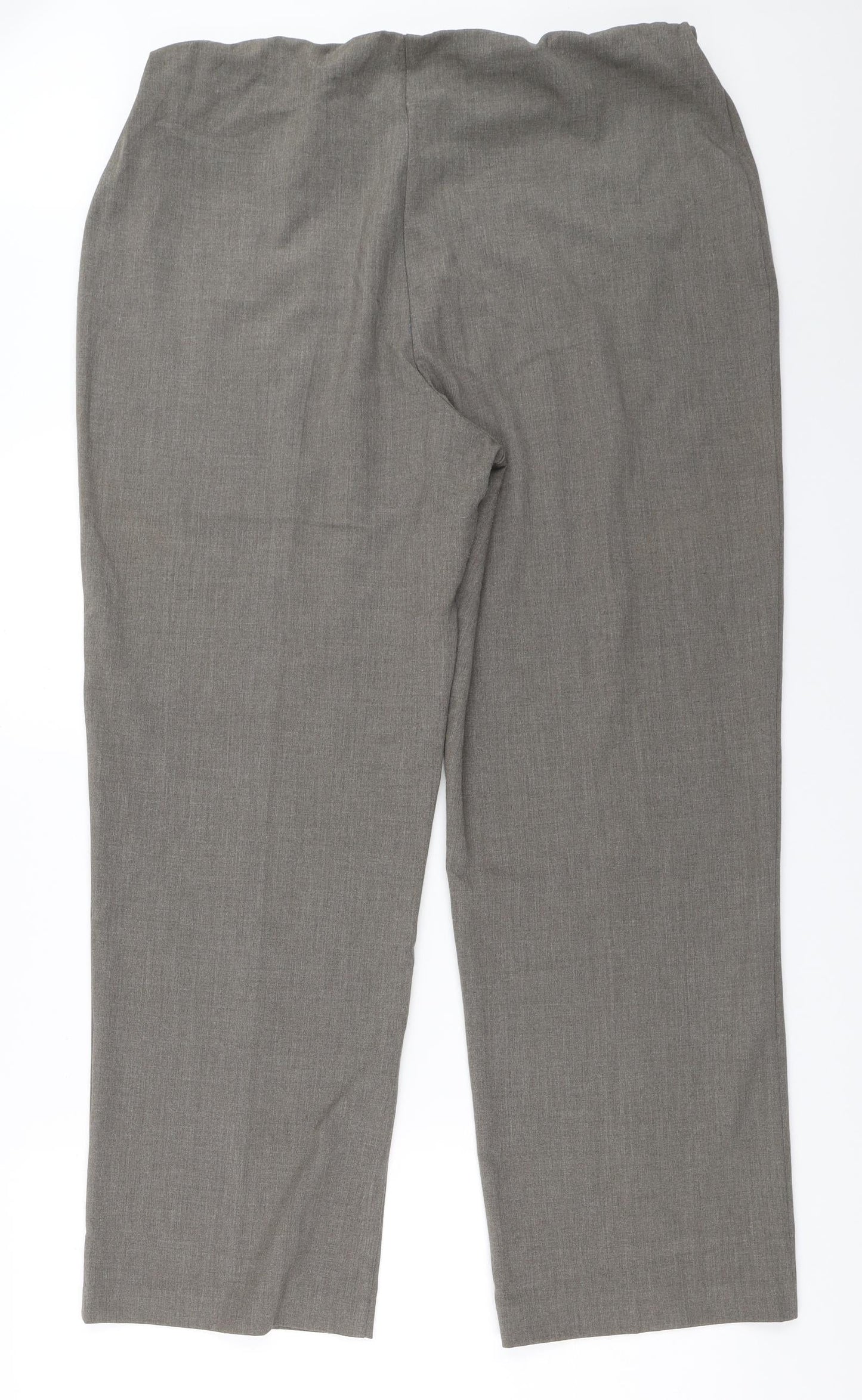 EWM Womens Grey   Trousers  Size 18 L28 in