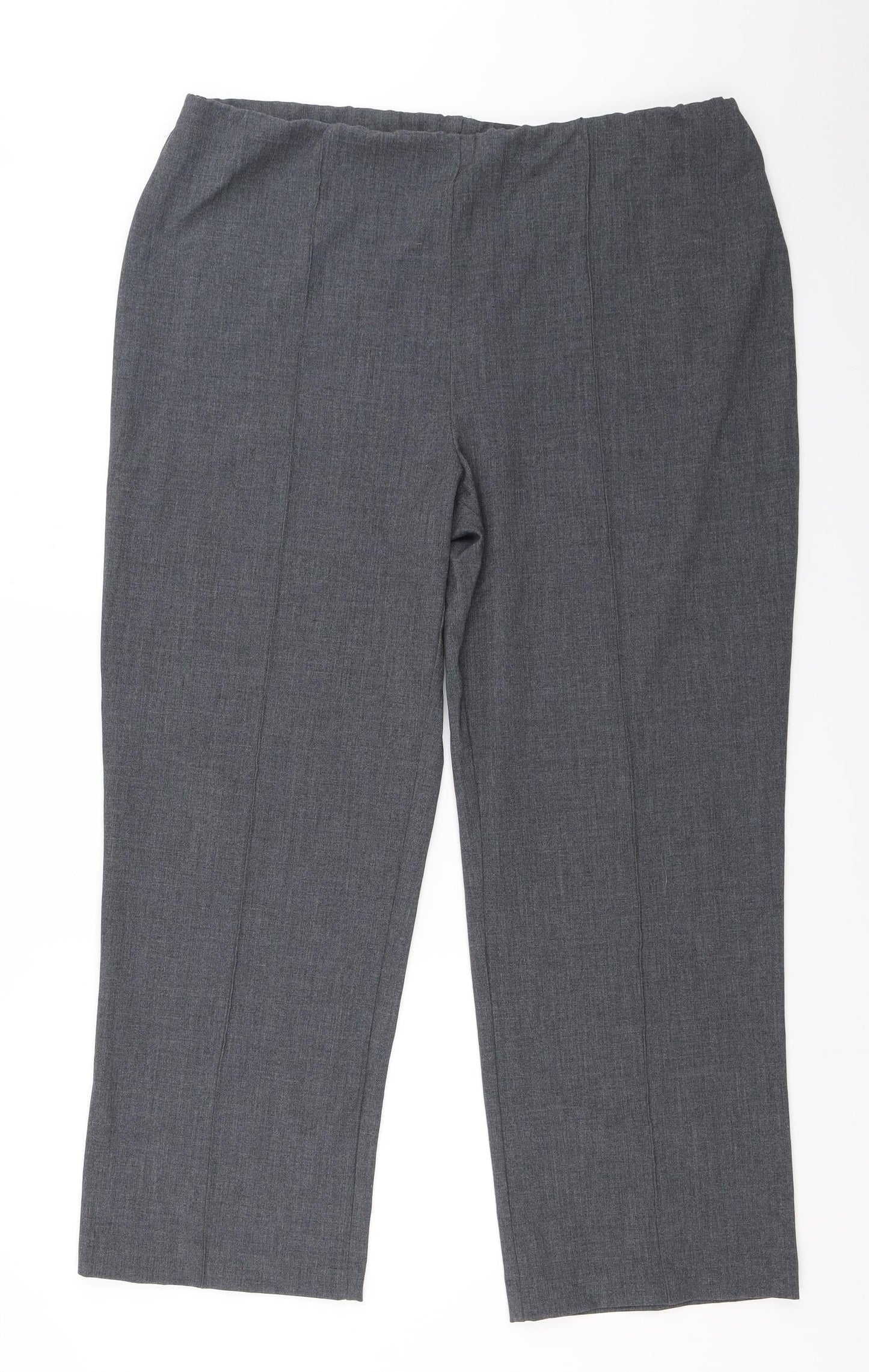 EWM Womens Grey   Trousers  Size 18 L28 in
