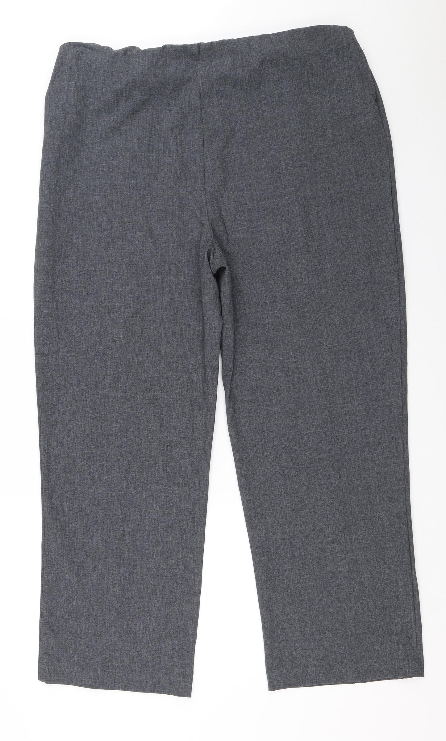 EWM Womens Grey   Trousers  Size 18 L28 in