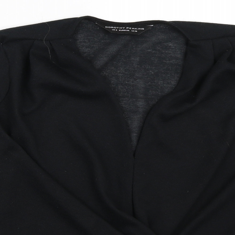 Dorothy Perkins Womens Black   Pullover Jumper Size 10
