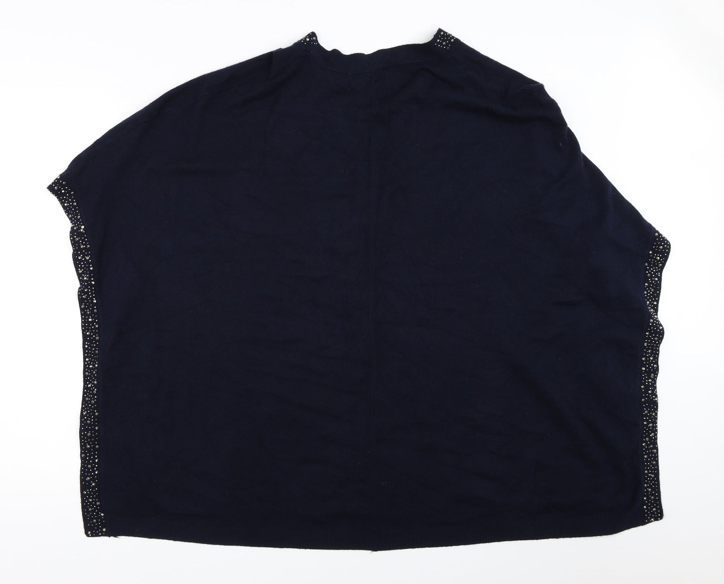 Preworn Womens Blue   Cape Jumper One Size