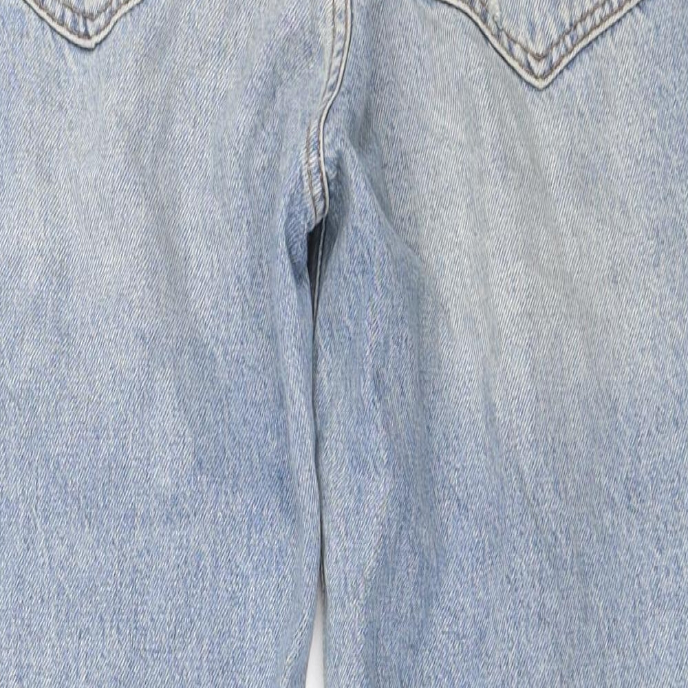 Never Denim Womens Blue   Mom Jeans Size 28 in L26 in