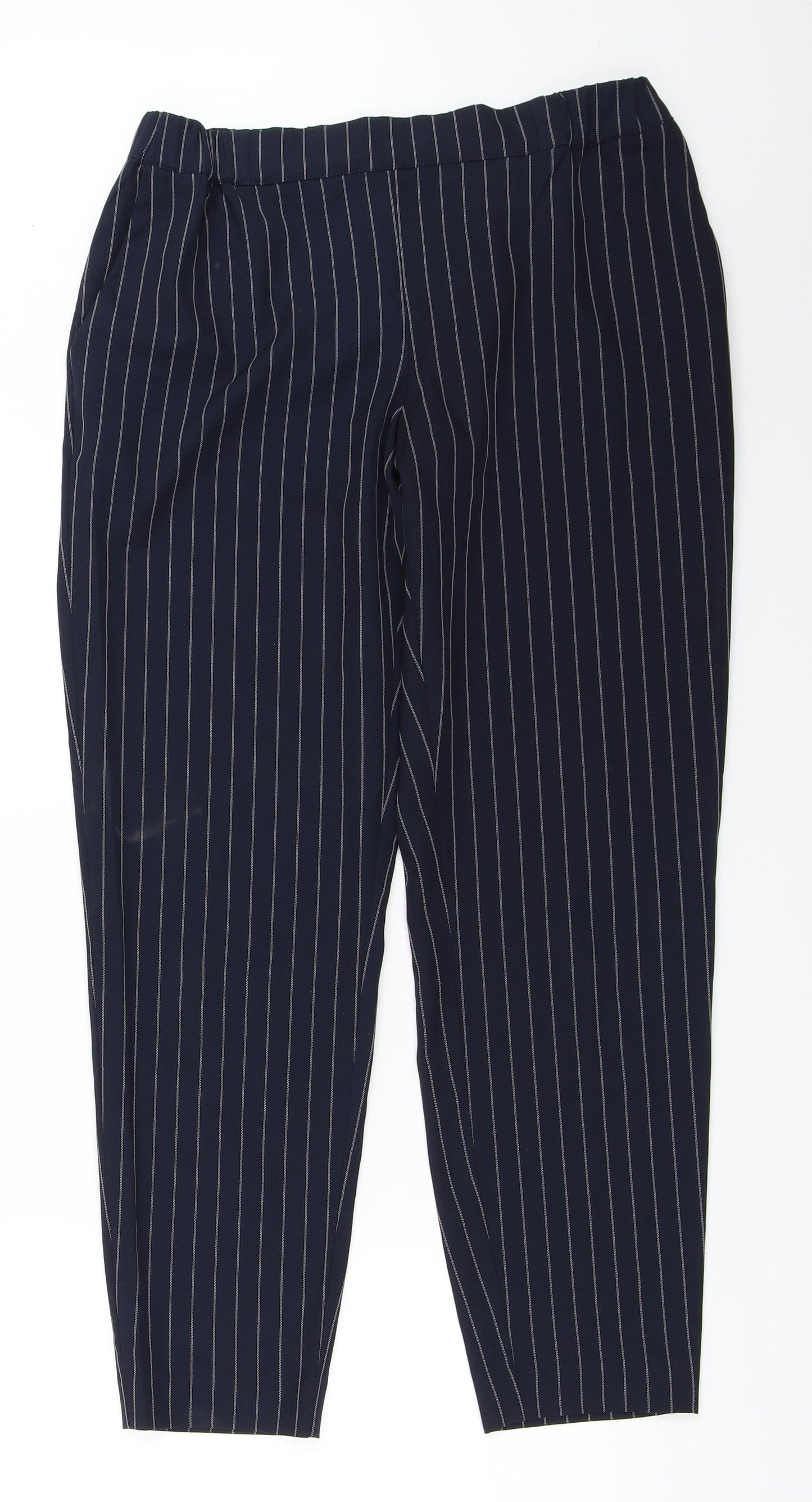 Preworn Womens Blue   Trousers  Size 38 L27.5 in