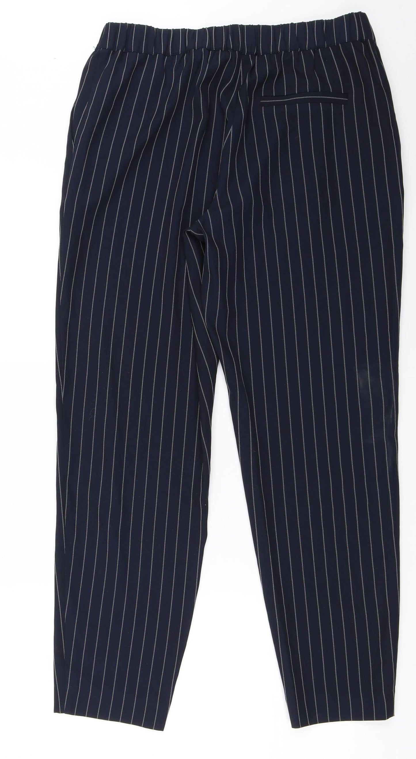 Preworn Womens Blue   Trousers  Size 38 L27.5 in