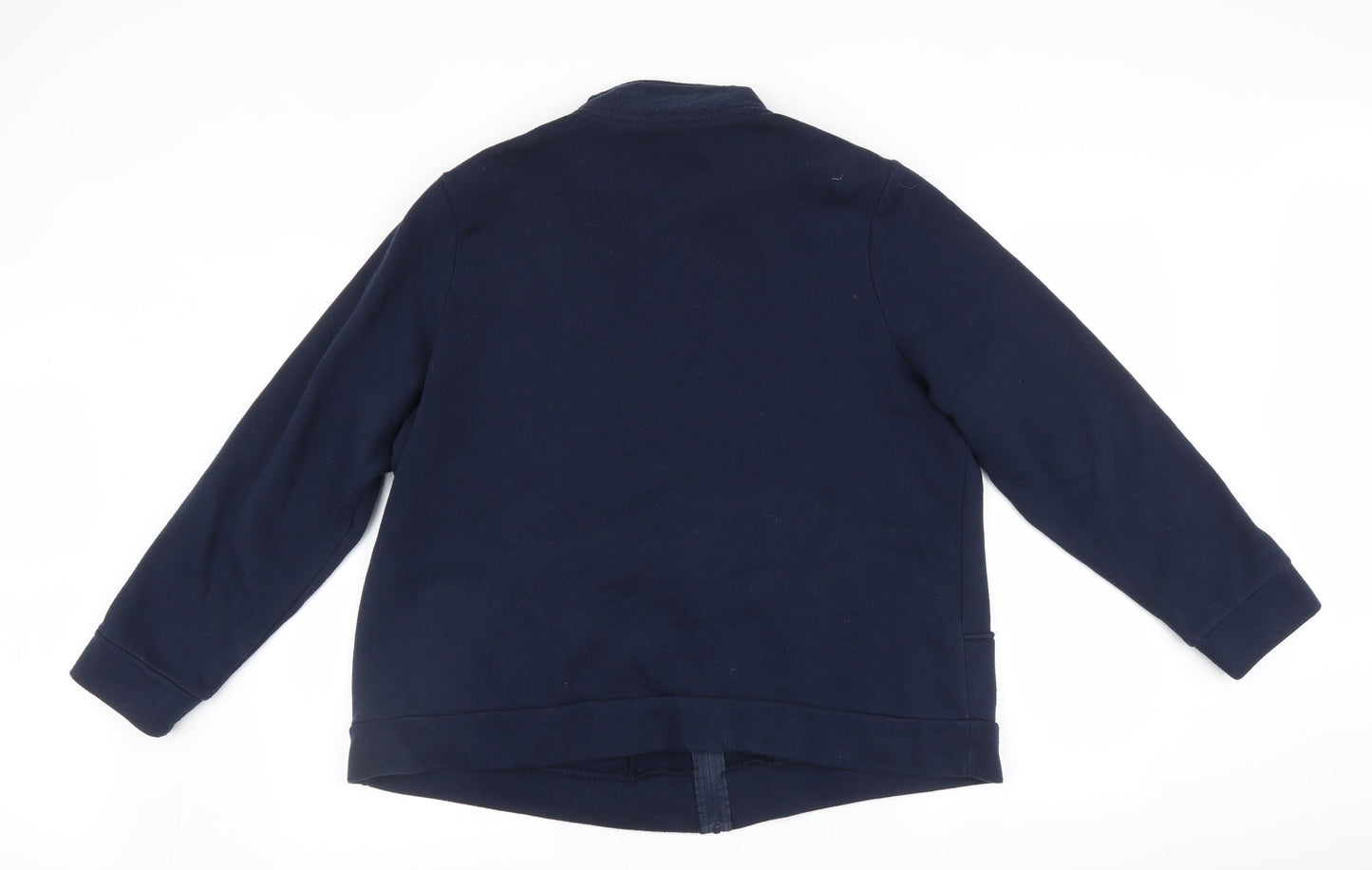 Bonmarché Womens Blue   Full Zip Jumper Size L