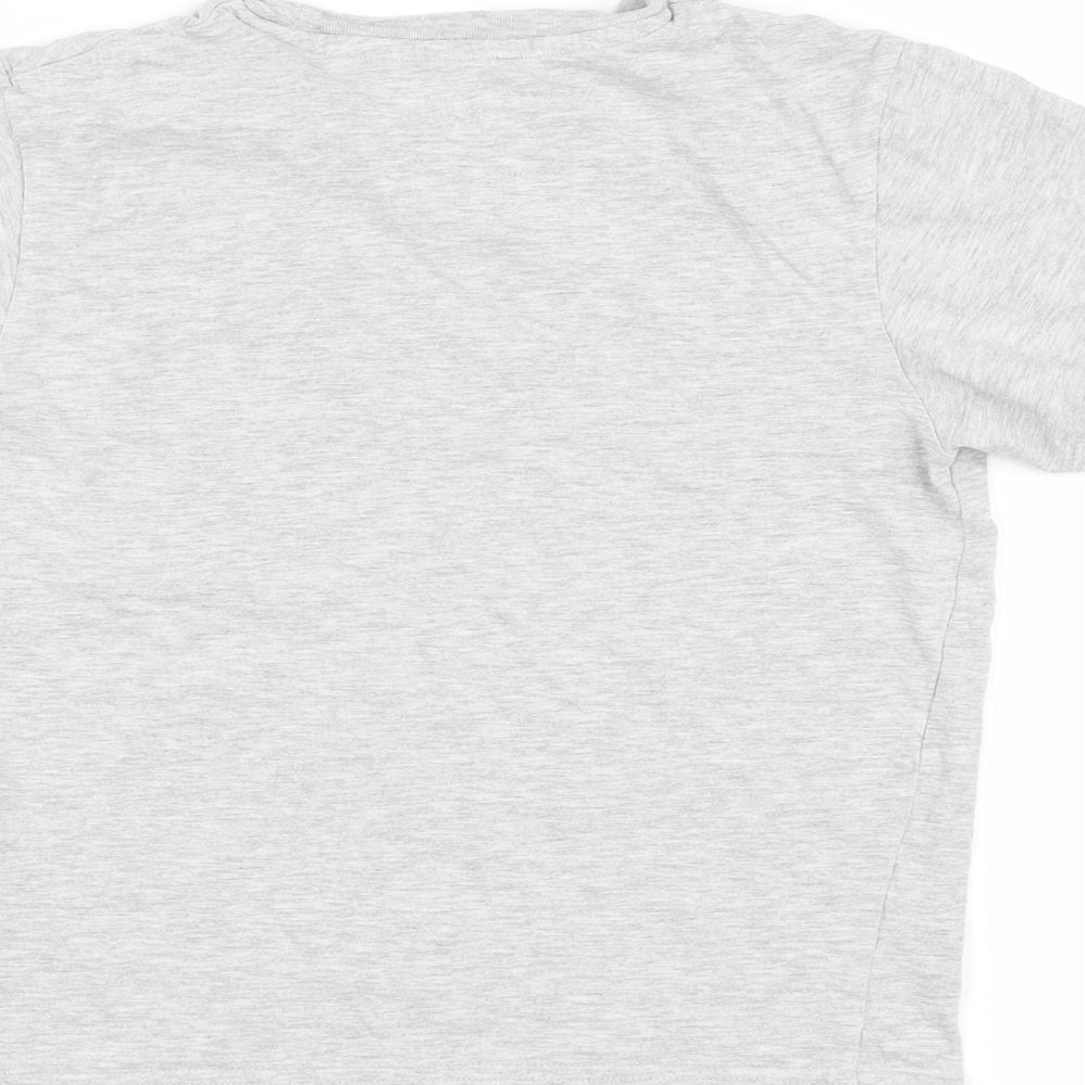 Primark Boys Grey   Basic T-Shirt Size 9-10 Years