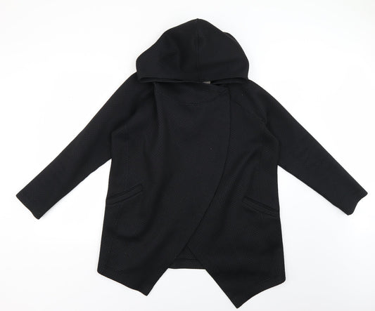 ryba Womens Black   Jacket Coat Size M