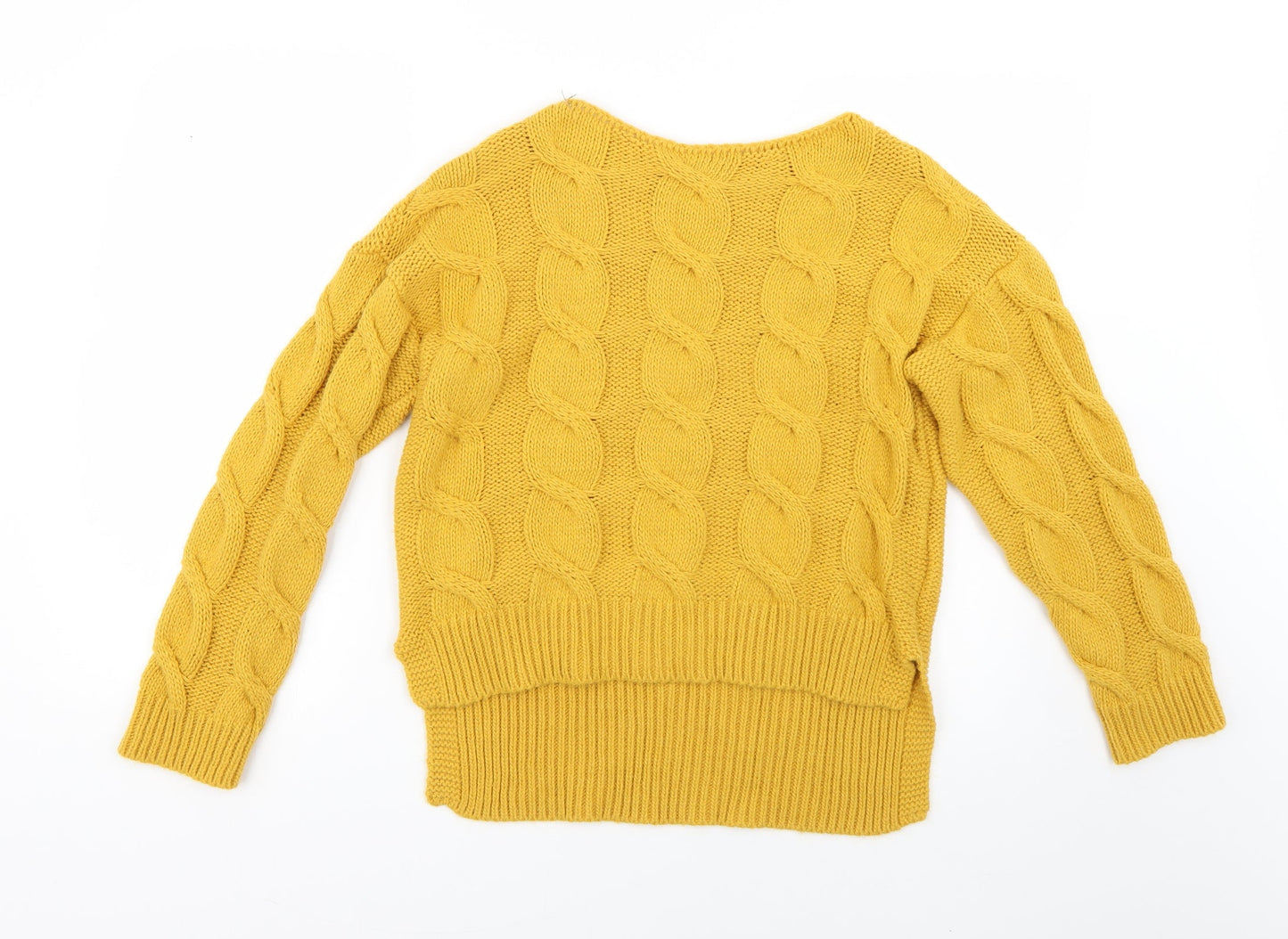 Preworn Womens Orange   Pullover Jumper Size 8