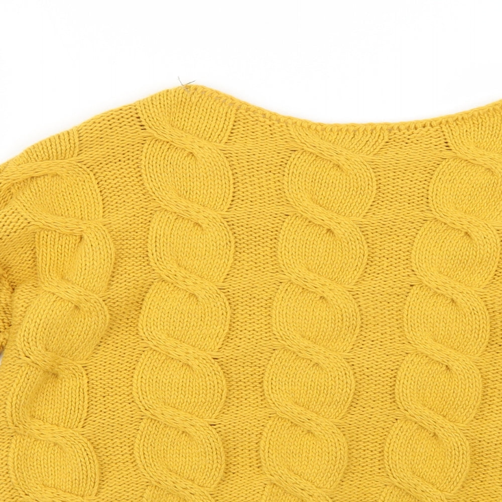 Preworn Womens Orange   Pullover Jumper Size 8