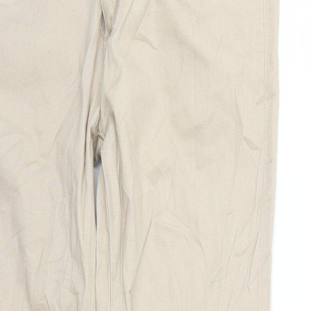 sunbird Mens Beige   Chino Trousers Size 26 L25 in