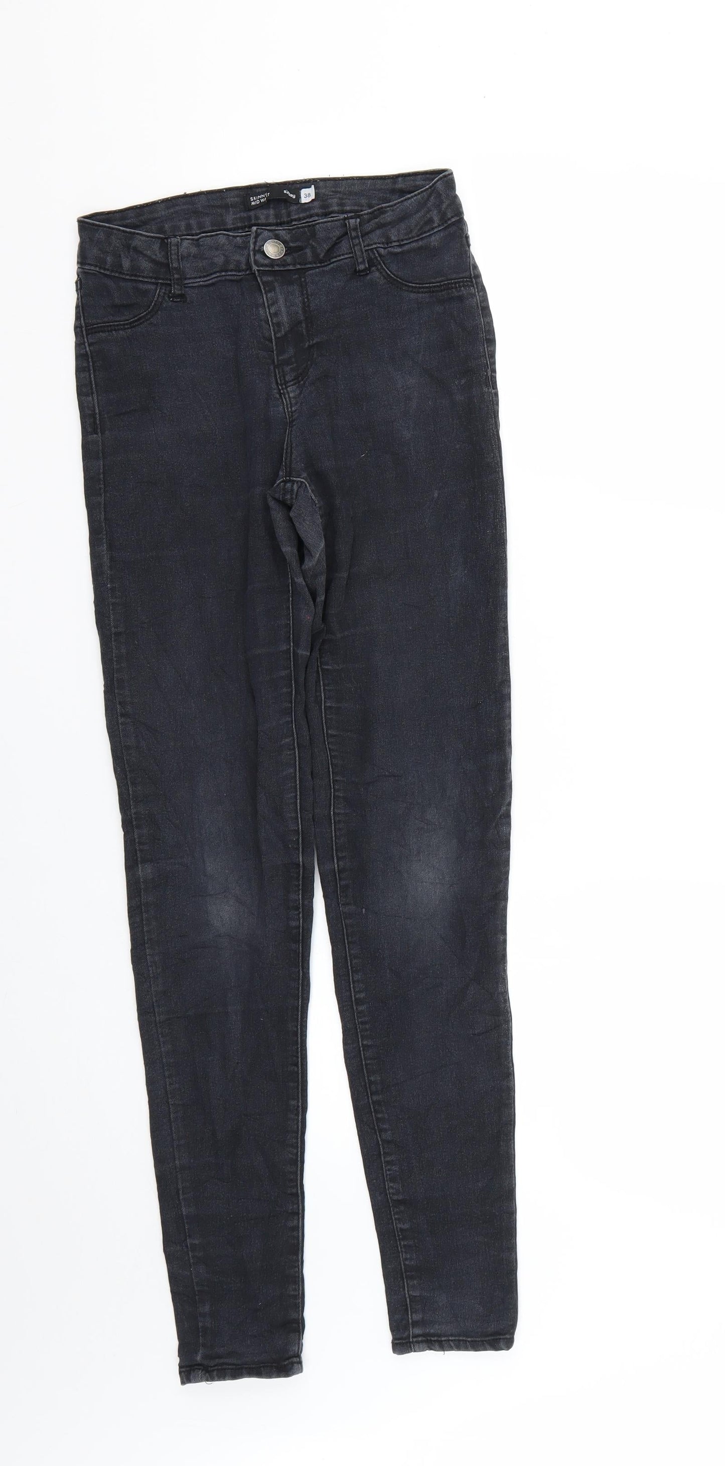 sinsay Womens Black   Skinny Jeans Size 10 L28 in