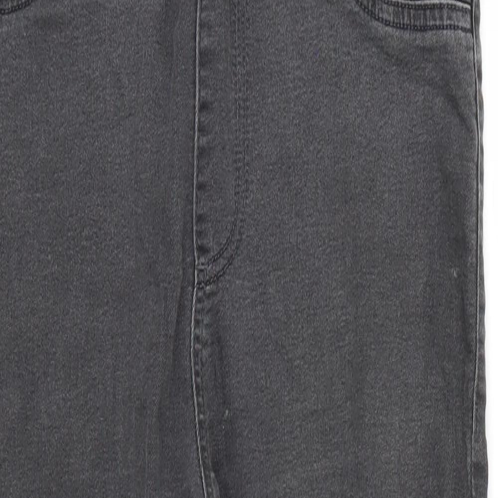 Marks and Spencer Womens Grey   Jegging Jeans Size 12 L25 in