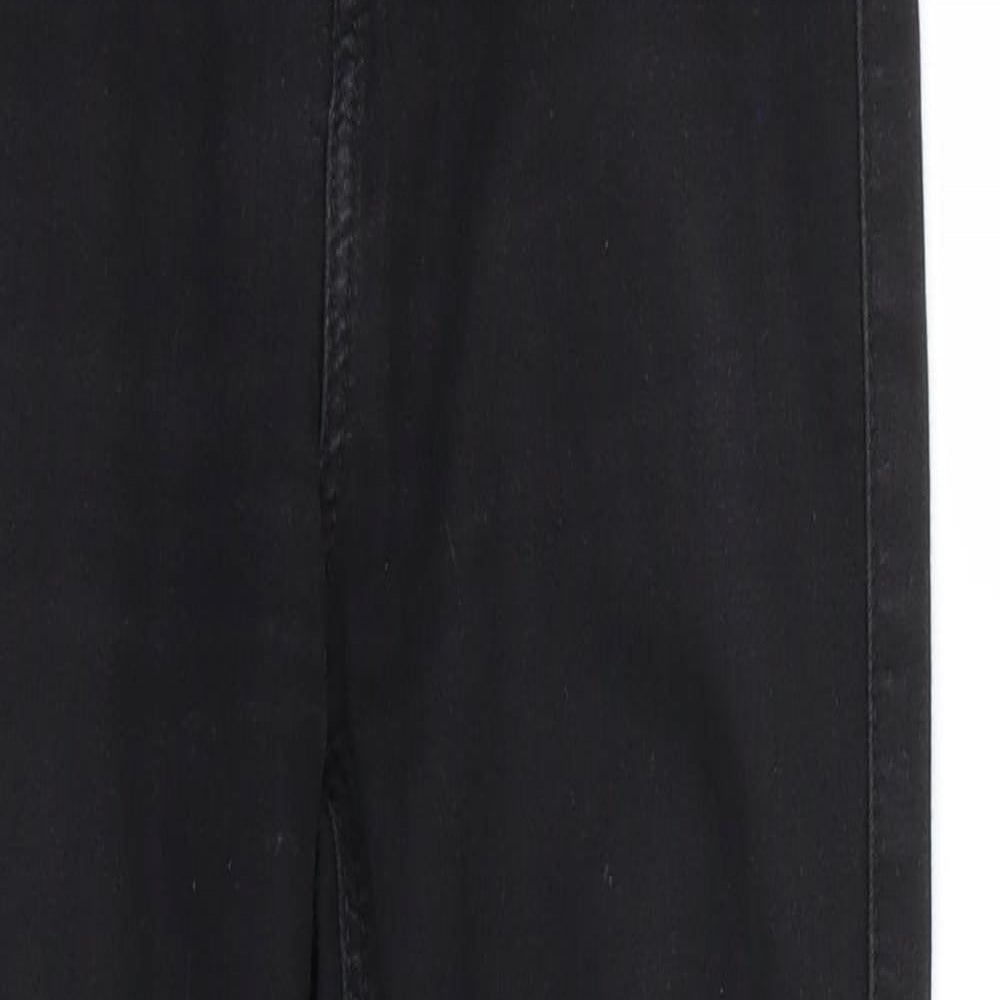 Topshop Mens Black   Skinny Jeans Size 25 in L24 in