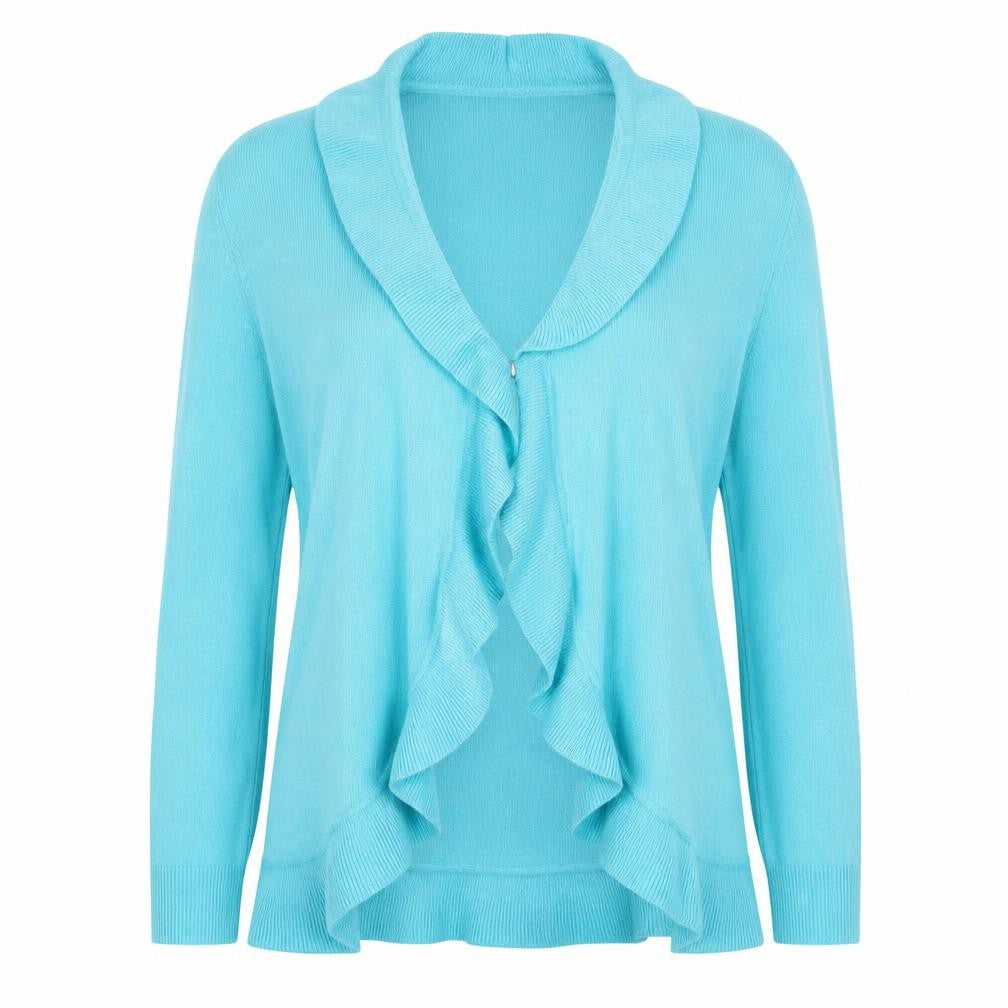 Sarah Hamilton Womens Blue   Cardigan Jumper Size 2XL