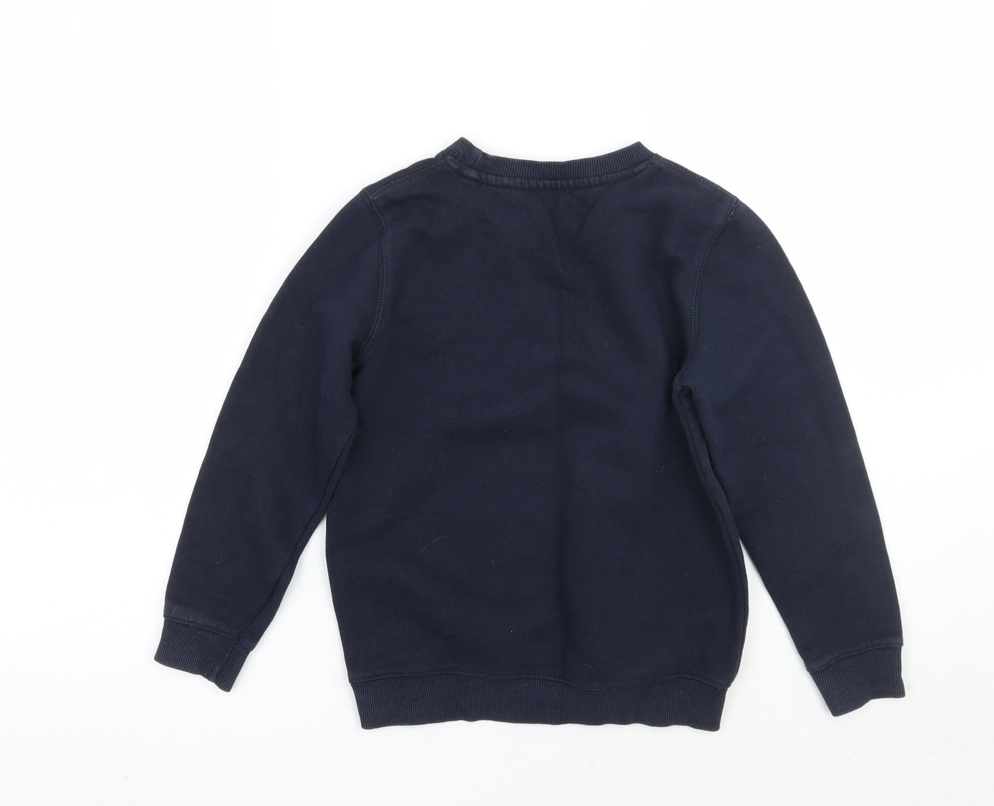 Lilly and dan Girls Blue   Pullover Jumper Size 7-8 Years