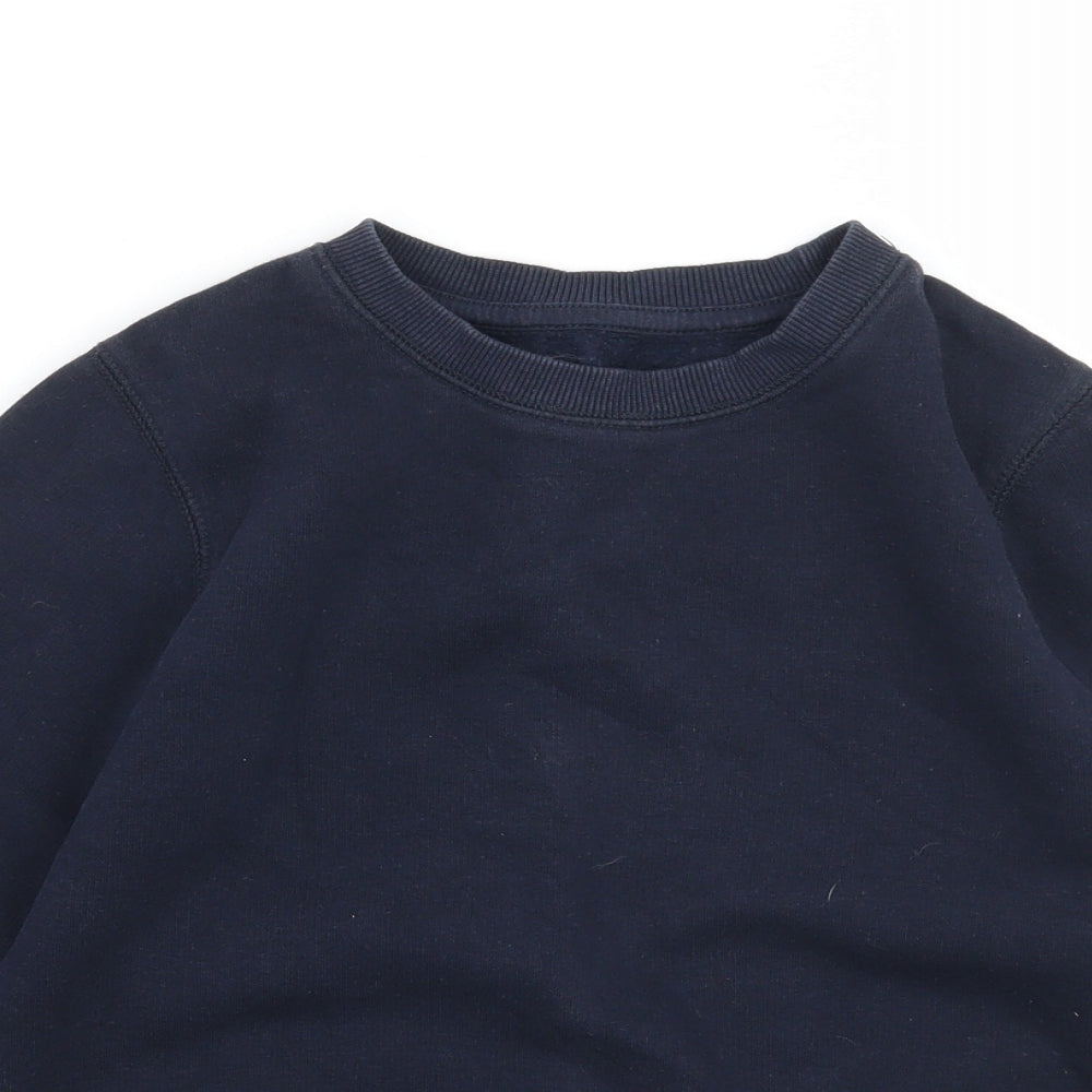 Lilly and dan Girls Blue   Pullover Jumper Size 7-8 Years
