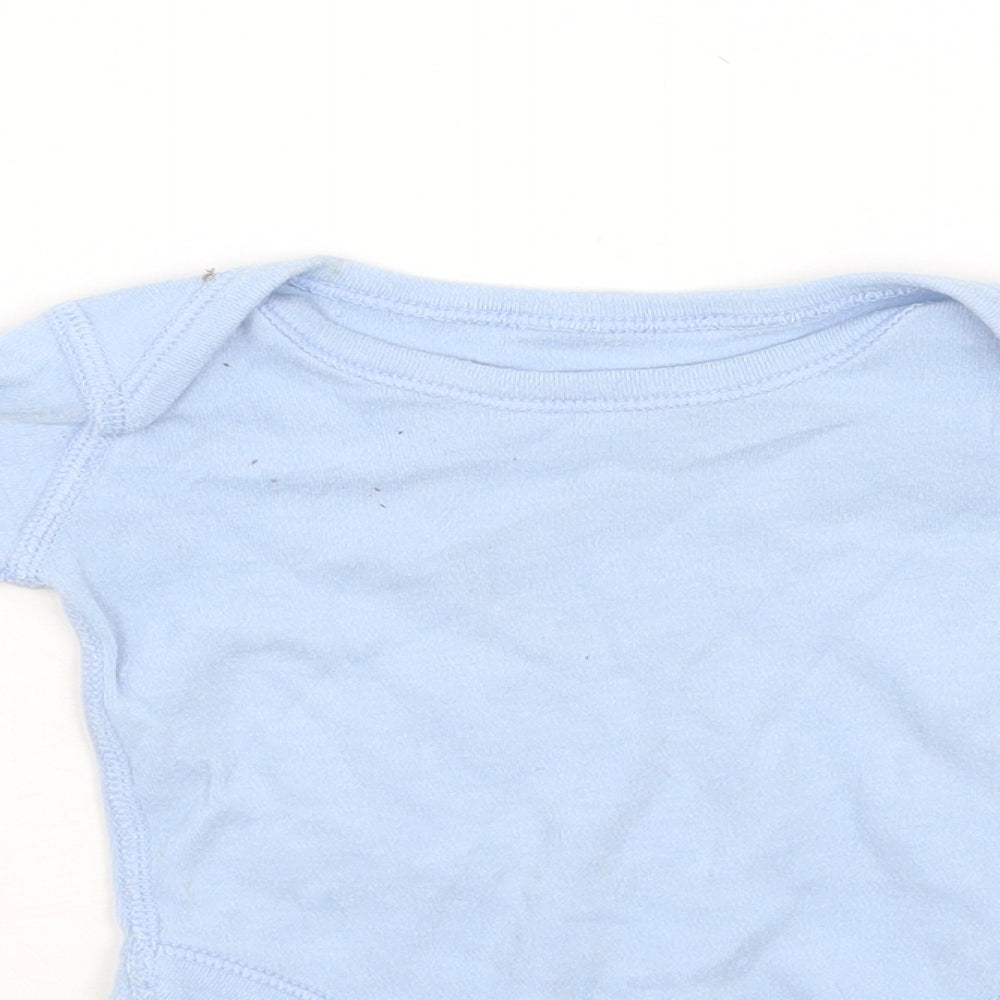 Matalan Boys Blue   Babygrow One-Piece Size 0-3 Months
