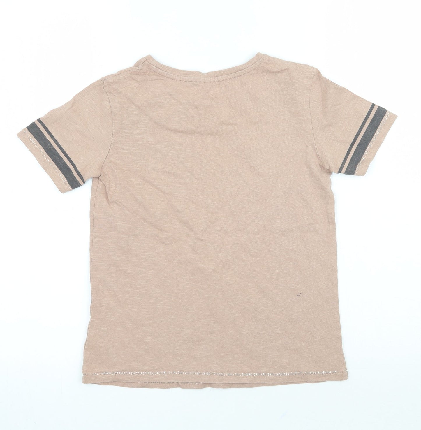 NEXT Girls Brown   Basic T-Shirt Size 8 Years
