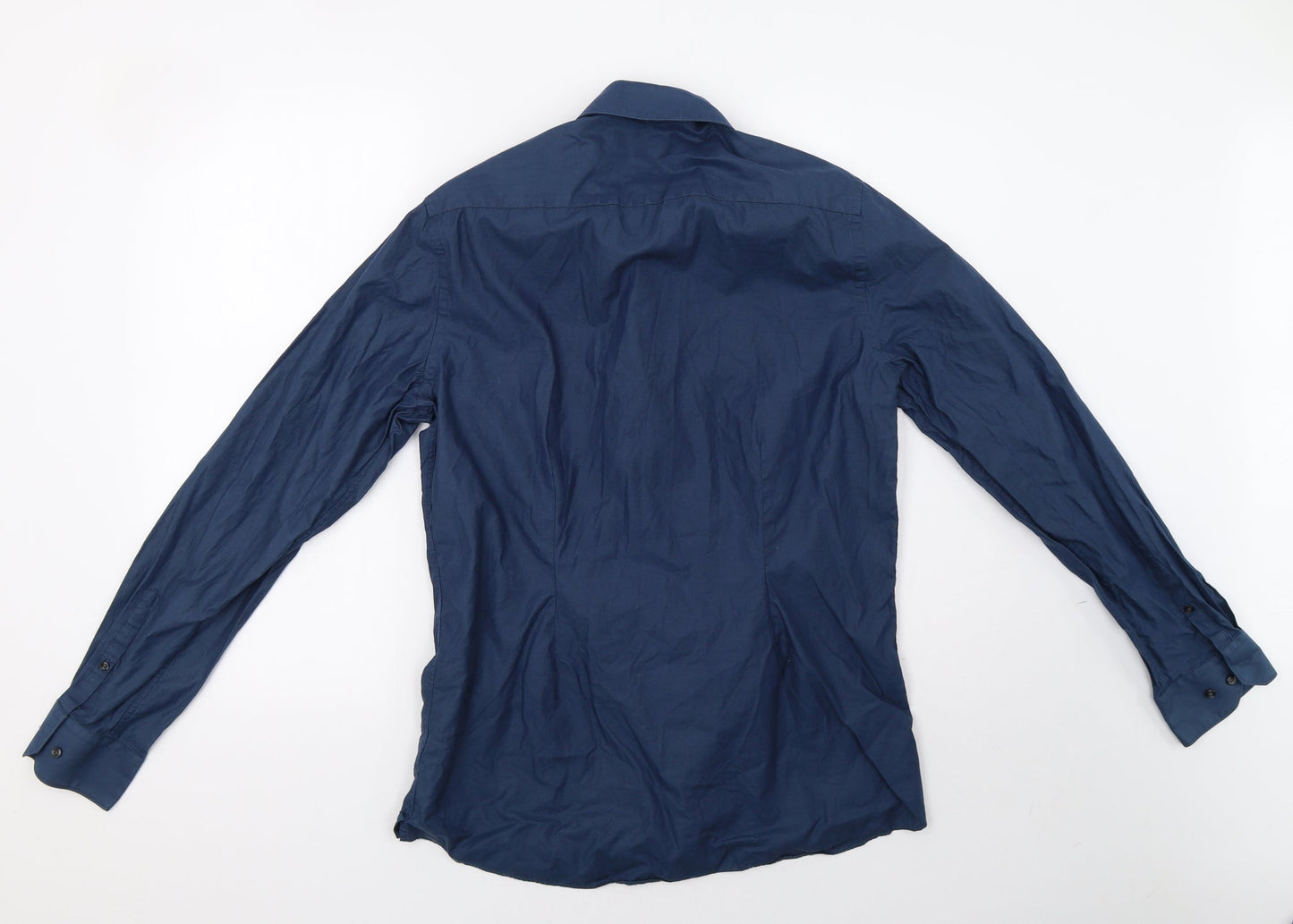 NEXT Mens Blue    Button-Up Size 16