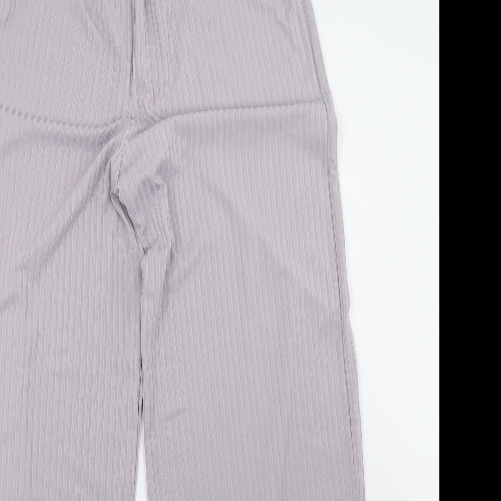 Preworn Womens Purple   Windbreaker Trousers Size 8 L32 in