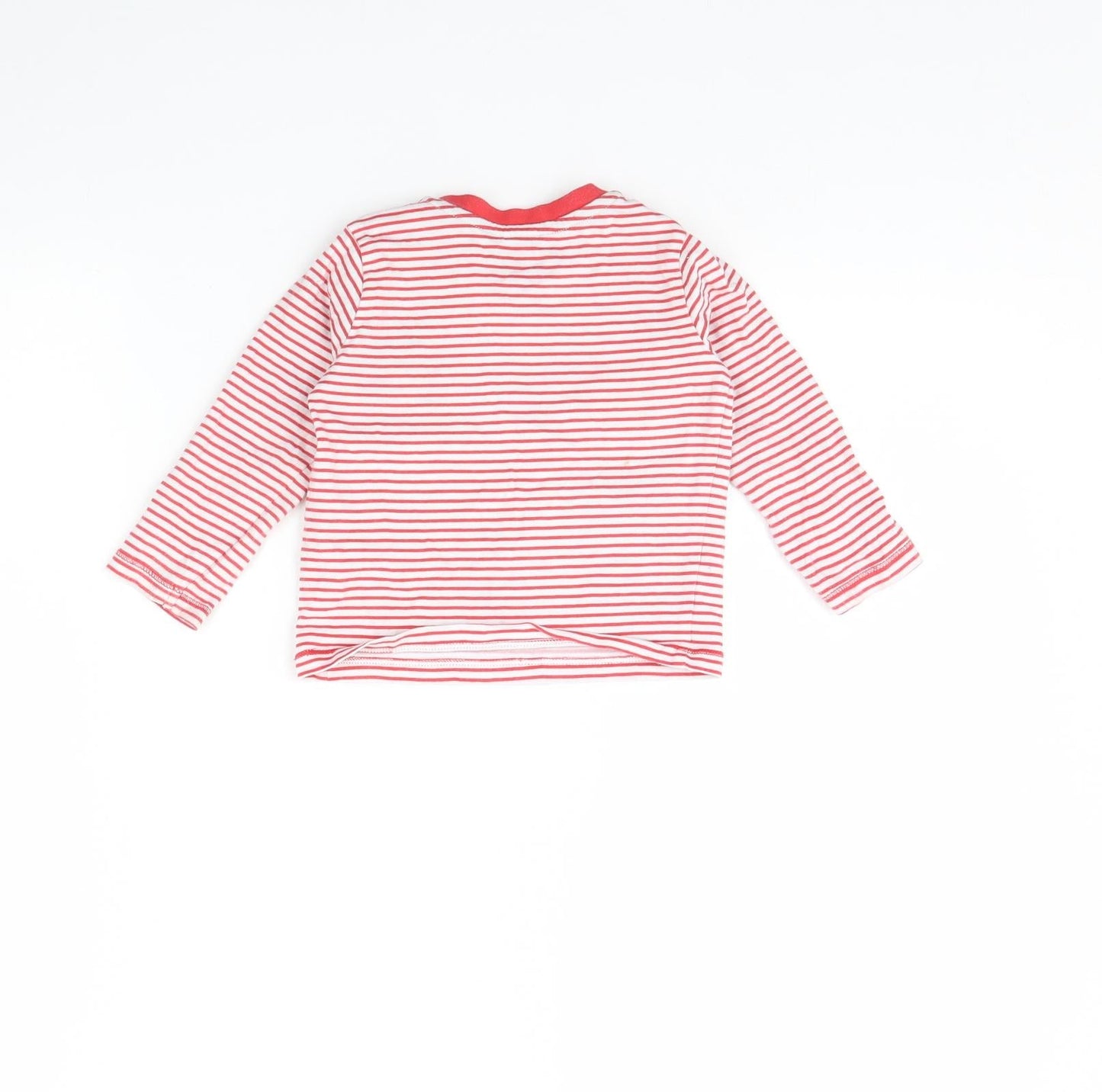 F&F Baby Red Striped  Basic T-Shirt Size 9-12 Months  - I am the Future