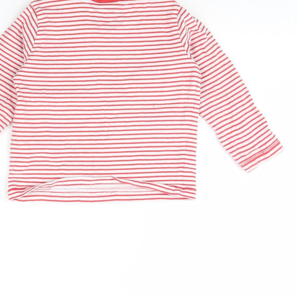 F&F Baby Red Striped  Basic T-Shirt Size 9-12 Months  - I am the Future