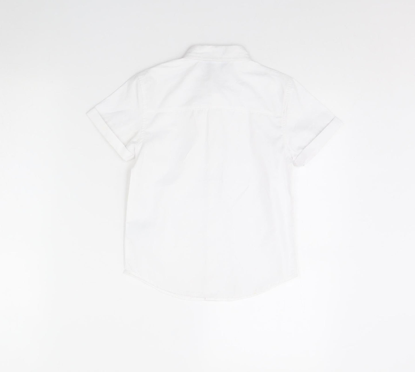 Primark Boys White   Basic Button-Up Size 5 Years