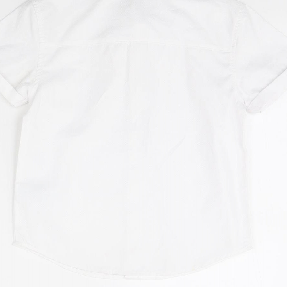 Primark Boys White   Basic Button-Up Size 5 Years