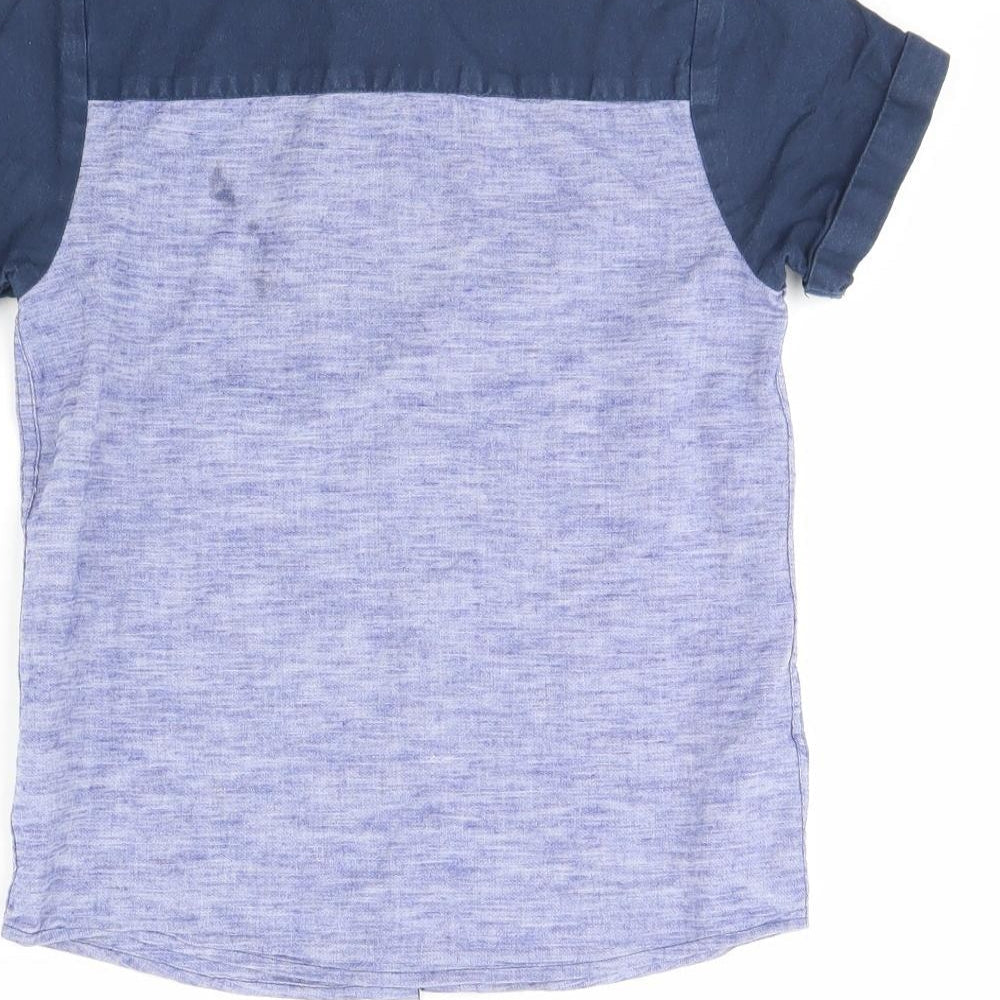 NEXT Boys Blue   Basic Button-Up Size 6 Years