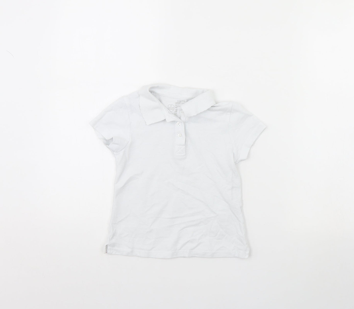 Smart start Girls White   Basic Polo Size 6 Years