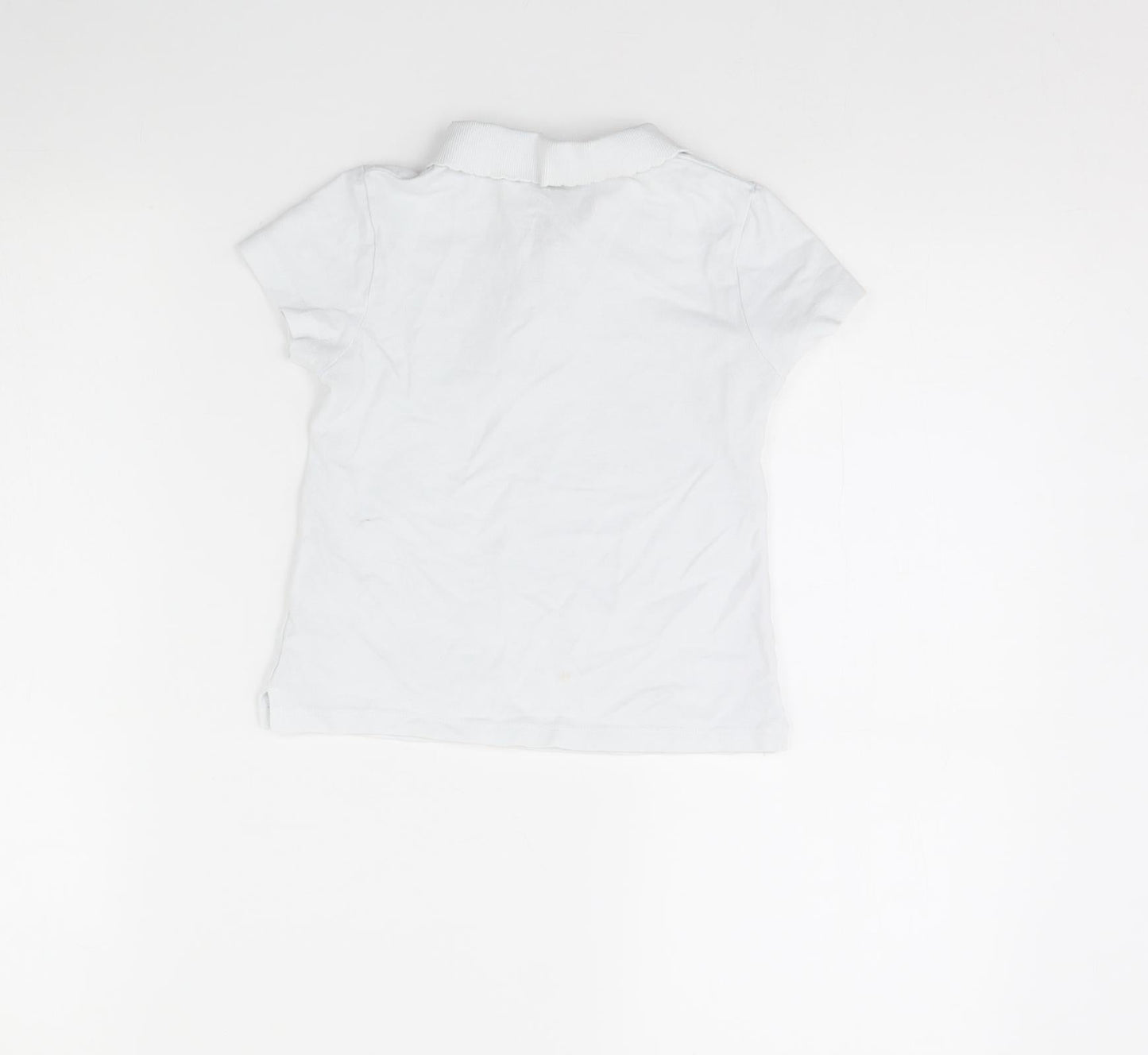 Smart start Girls White   Basic Polo Size 6 Years