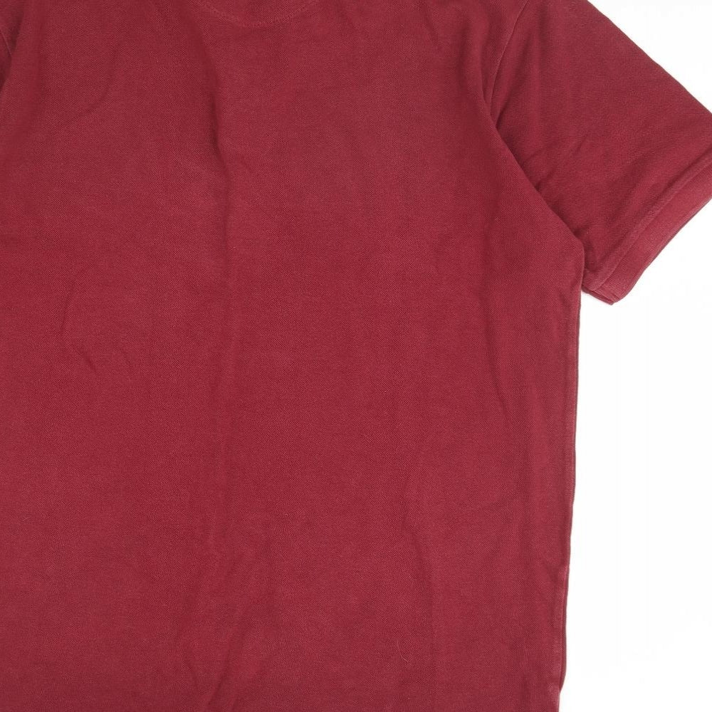Jacamo Mens Red    Polo Size L