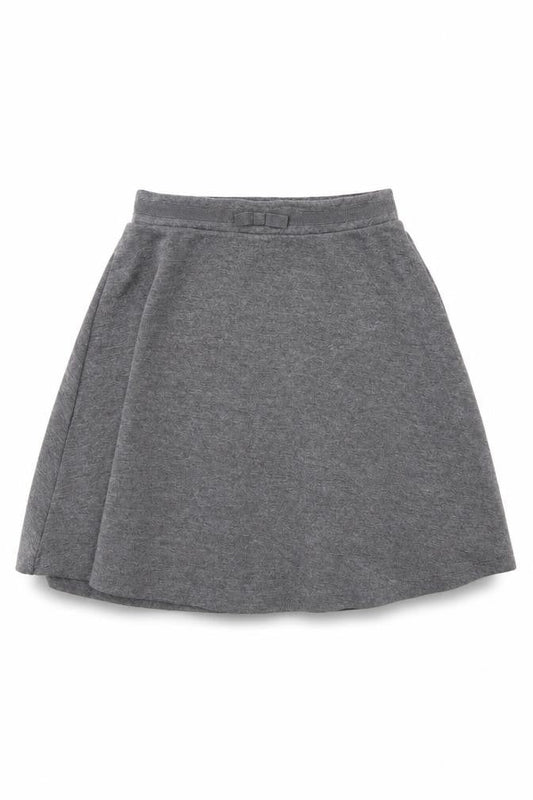 Back To School Girls Grey   Flare Skirt Size 7 Years