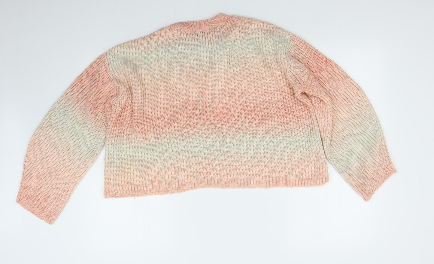 New Look Womens Pink  Knit Pullover Jumper Size M