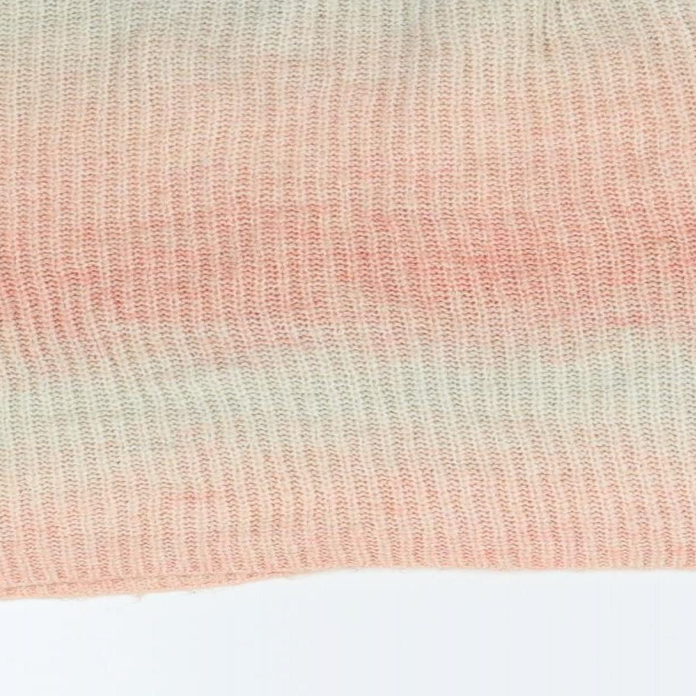 New Look Womens Pink  Knit Pullover Jumper Size M