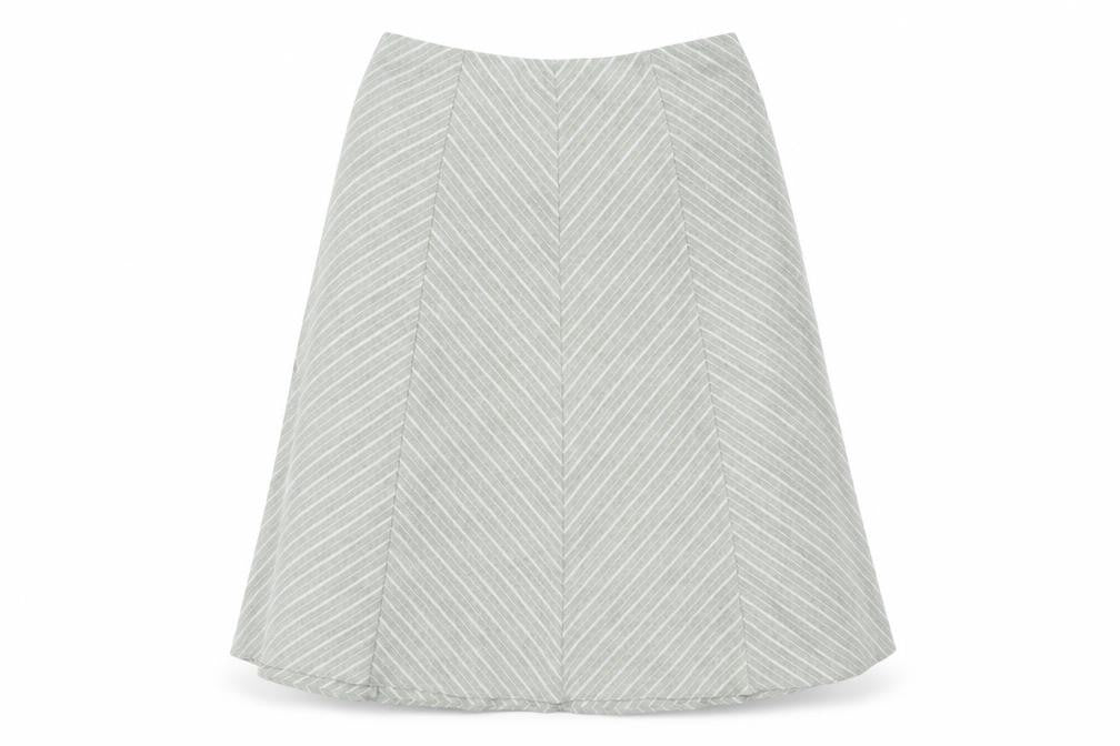 Sarah Hamilton Womens Green   A-Line Skirt Size 14