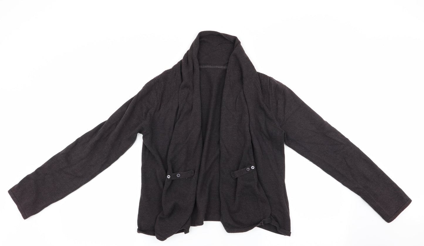 Preworn Womens Brown   Cardigan Jumper
