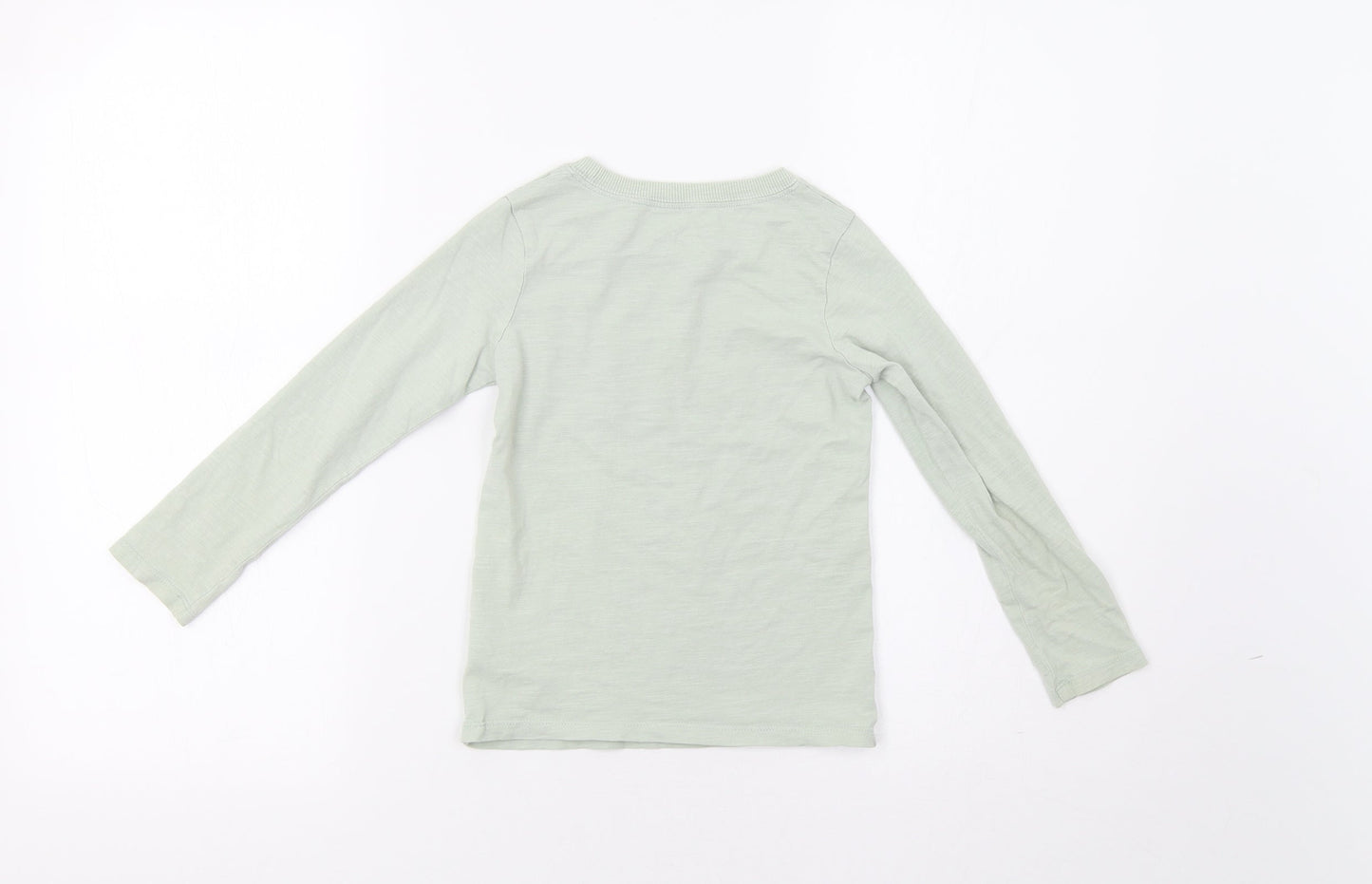 NEXT Girls Green Floral  Basic Polo Size 5 Years  - Believe
